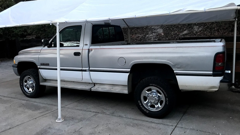 Better AT tires with the newer wheels. As it sits today.